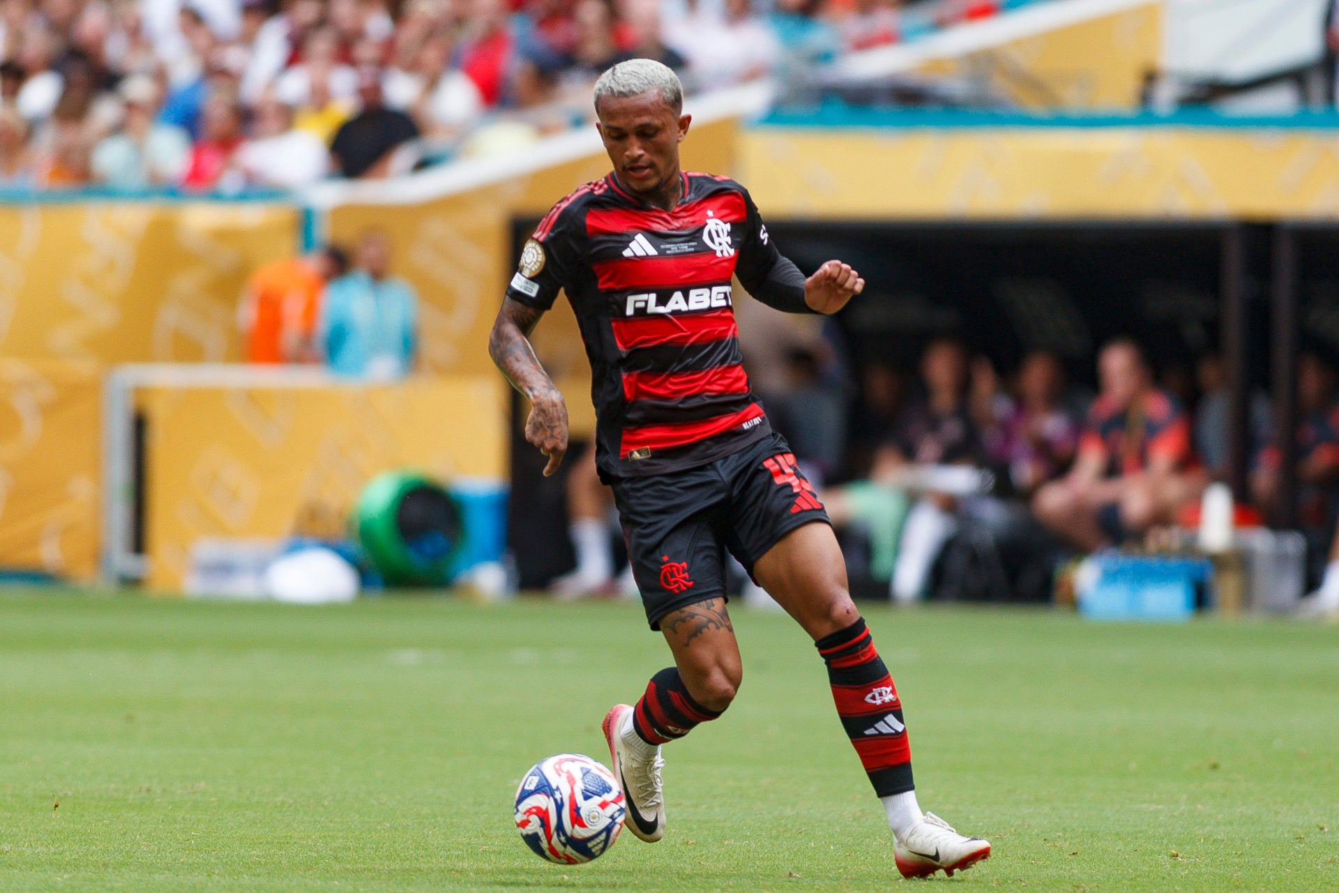 Flamengo right-back Wesley Franca.