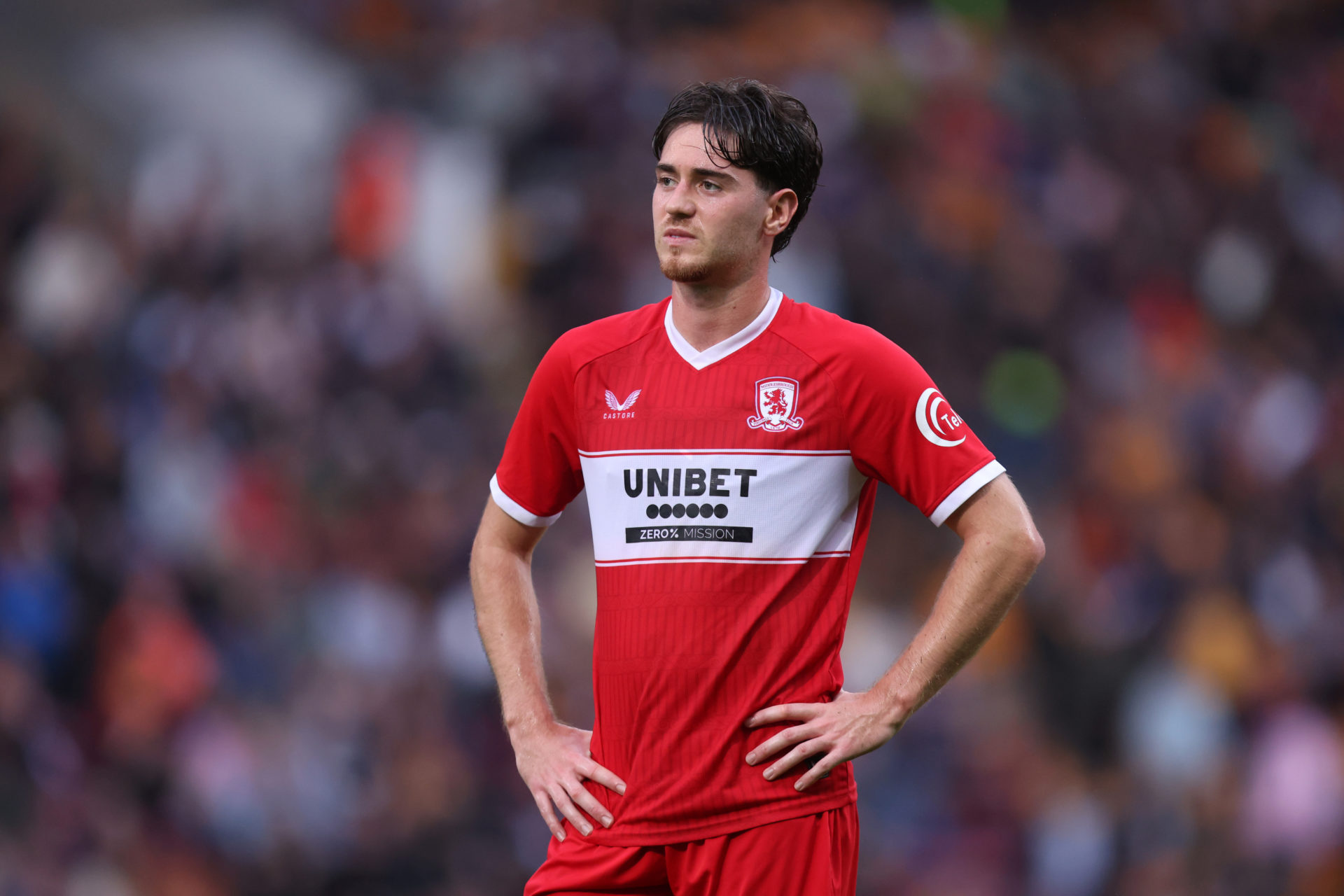 Middlesbrough midfielder Hayden Hackney.