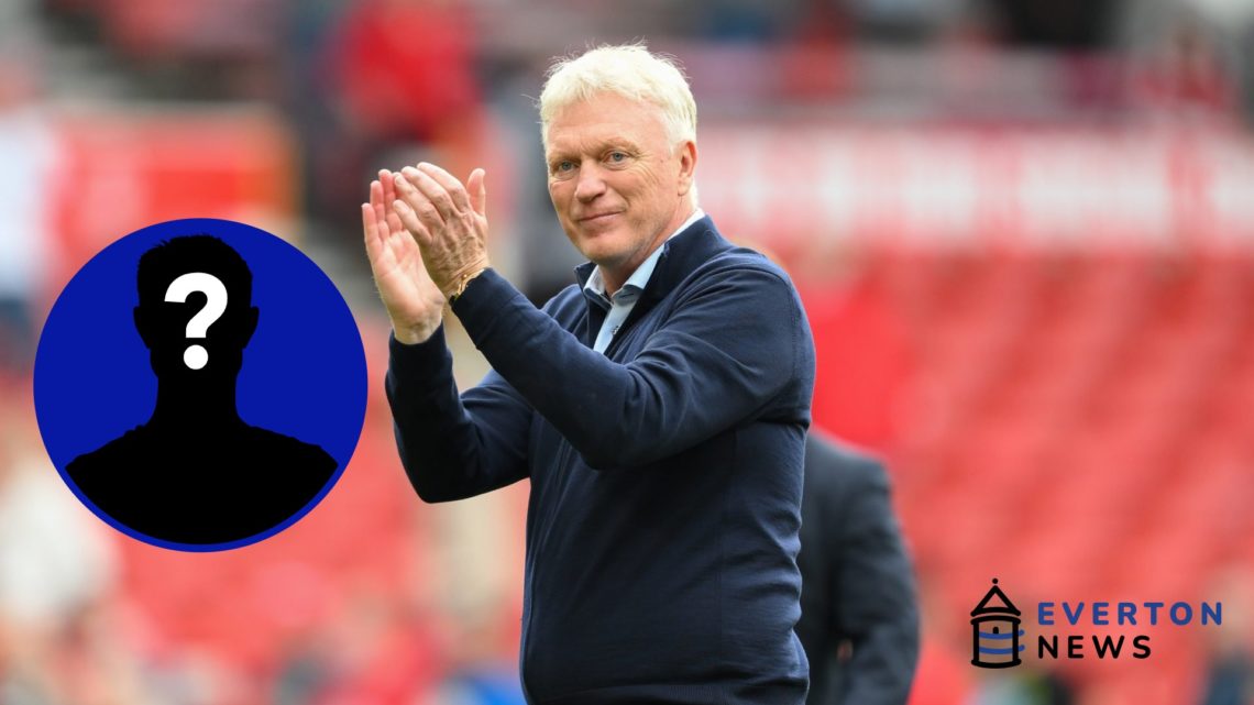 David Moyes walks to the Everton fans following their victory over Nottingham Forest.