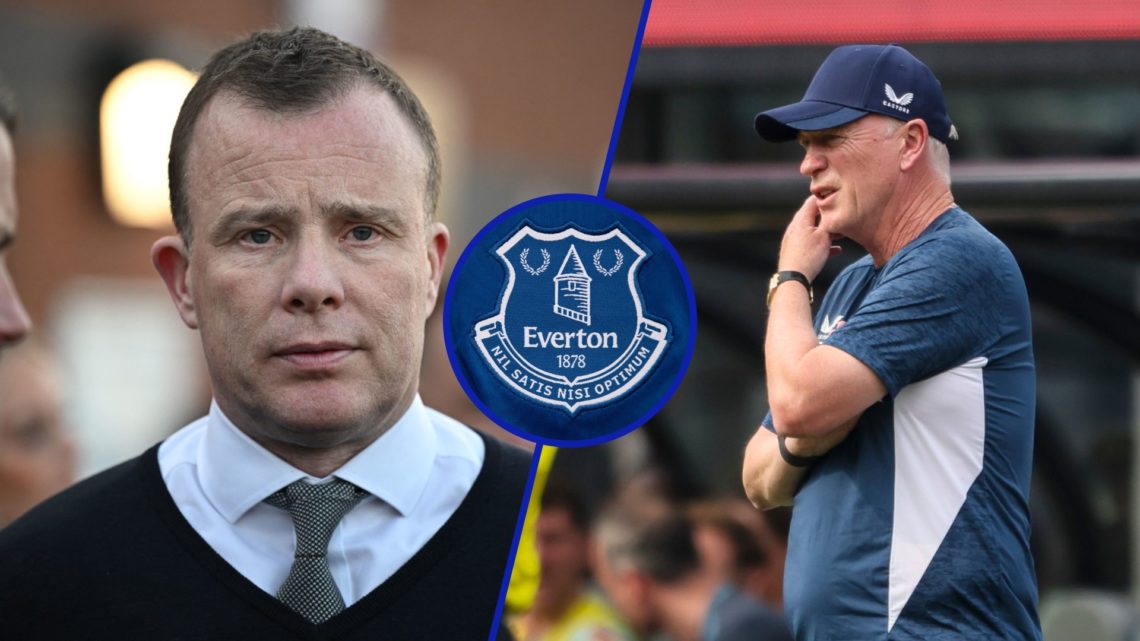 Angus Kinnear attends the Premier League match between Leeds United and Liverpool at Elland Road. David Moyes watches his Everton side in a pre-sea...
