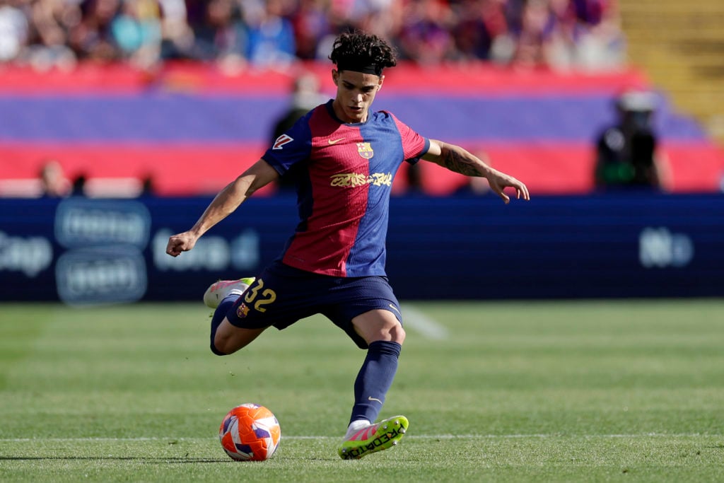 Barcelona right-back Hector Fort.
