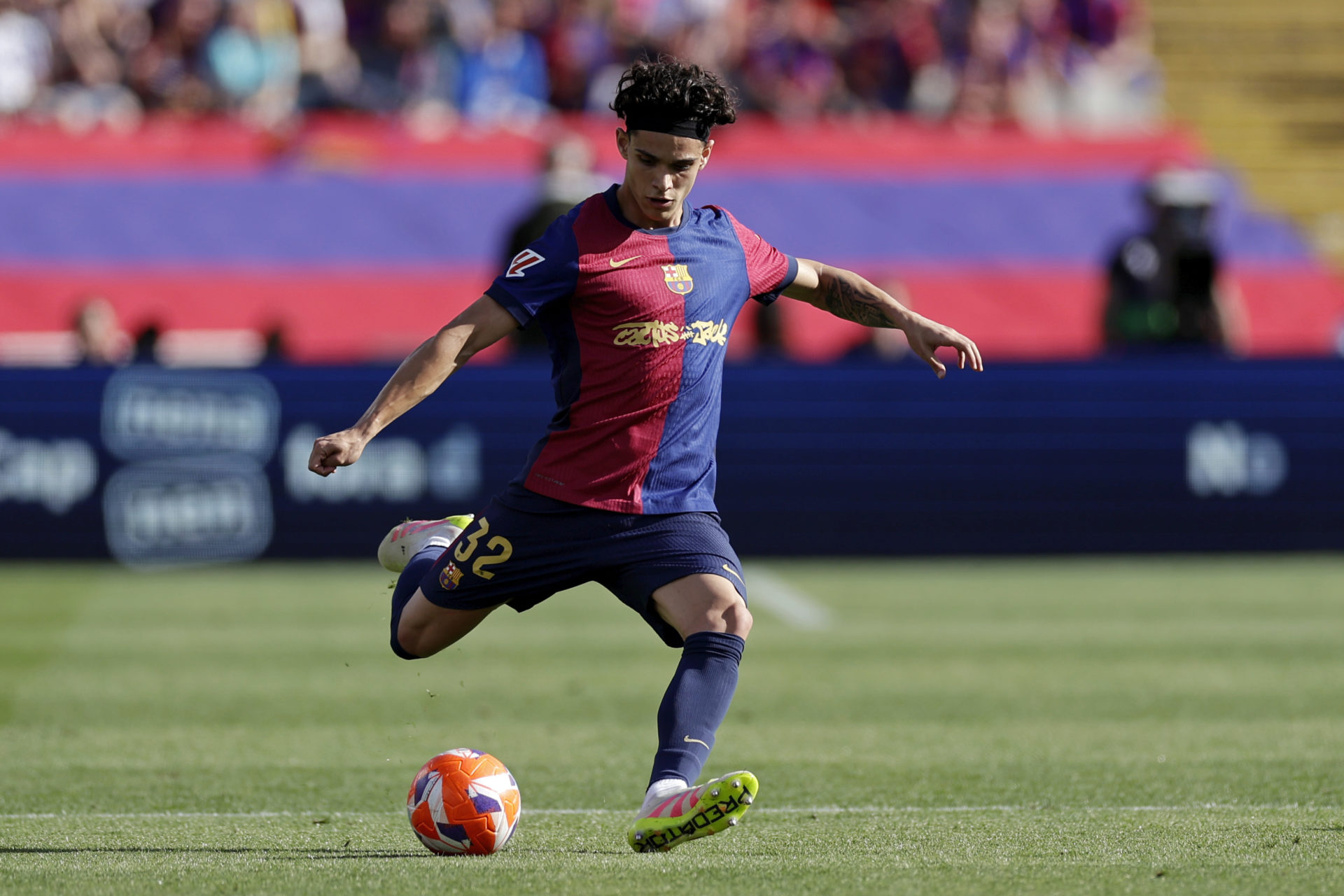 Barcelona right-back Hector Fort.