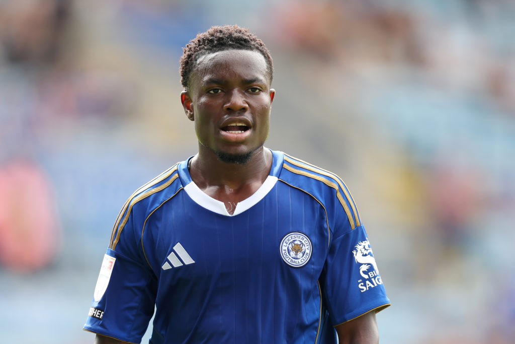Leicester City winger Abdul Fatawu.