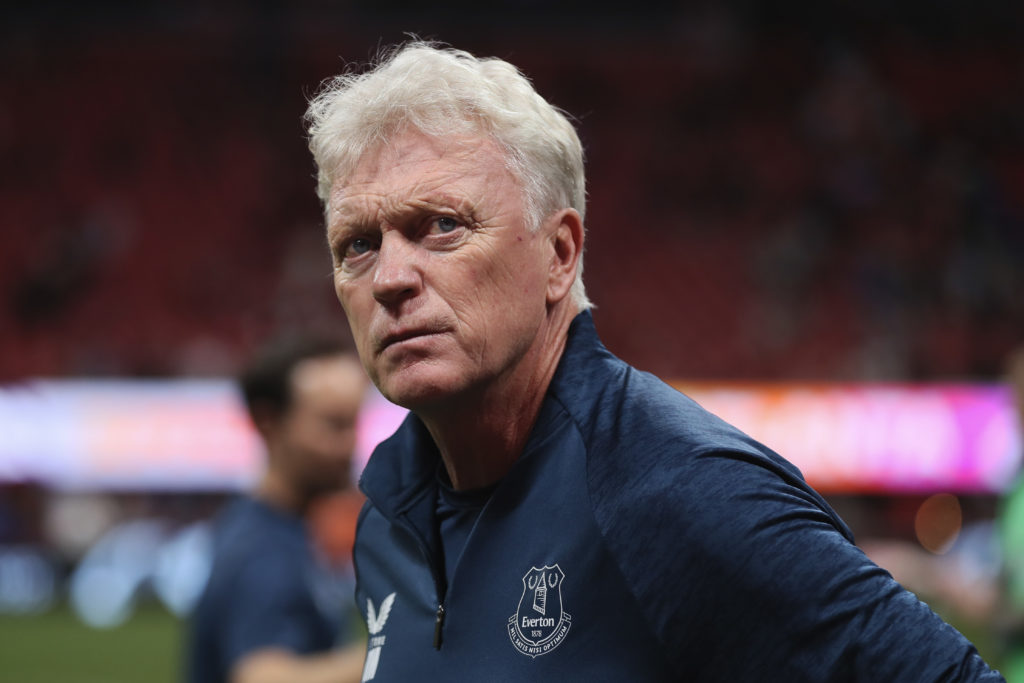 Everton boss David Moyes.