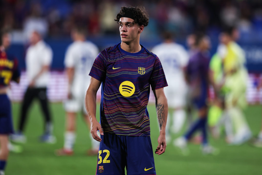 Barcelona right-back Hector Fort.