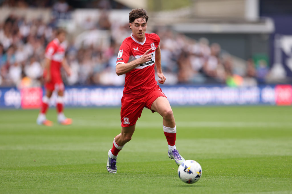 Middlesbrough's Hayden Hackney in action.