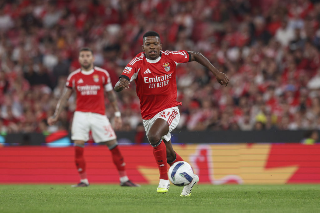 Benfica midfielder Florentino Luis in action.