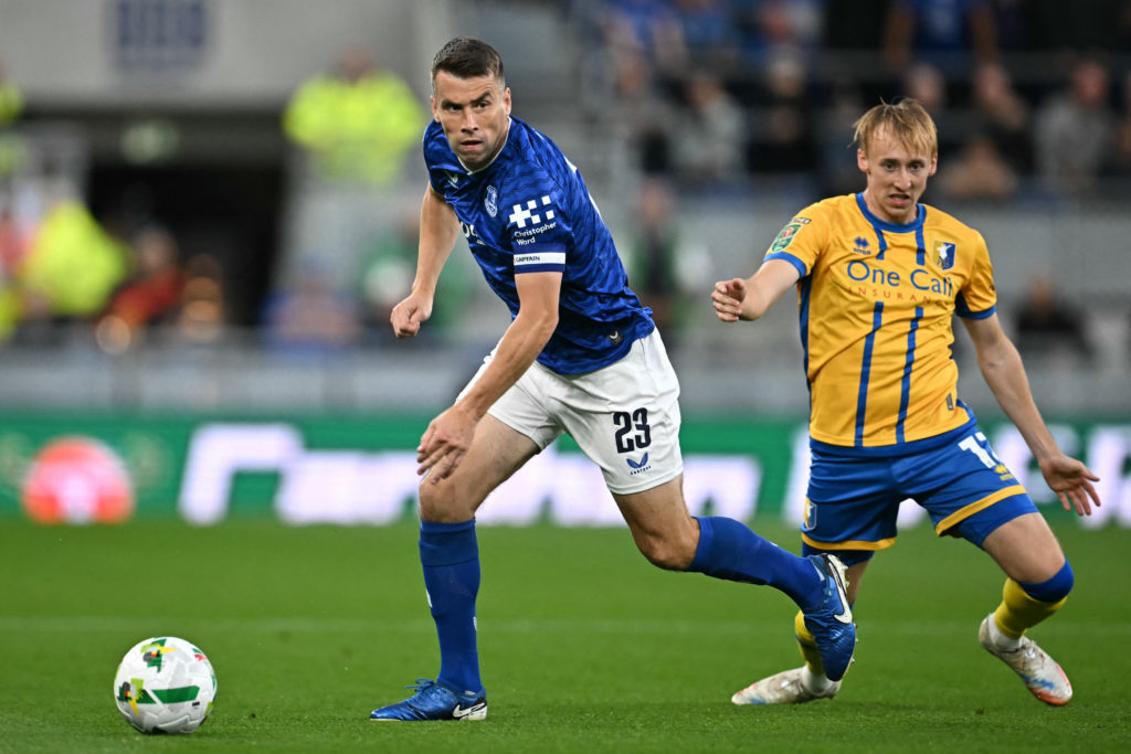 Everton captain Seamus Coleman.