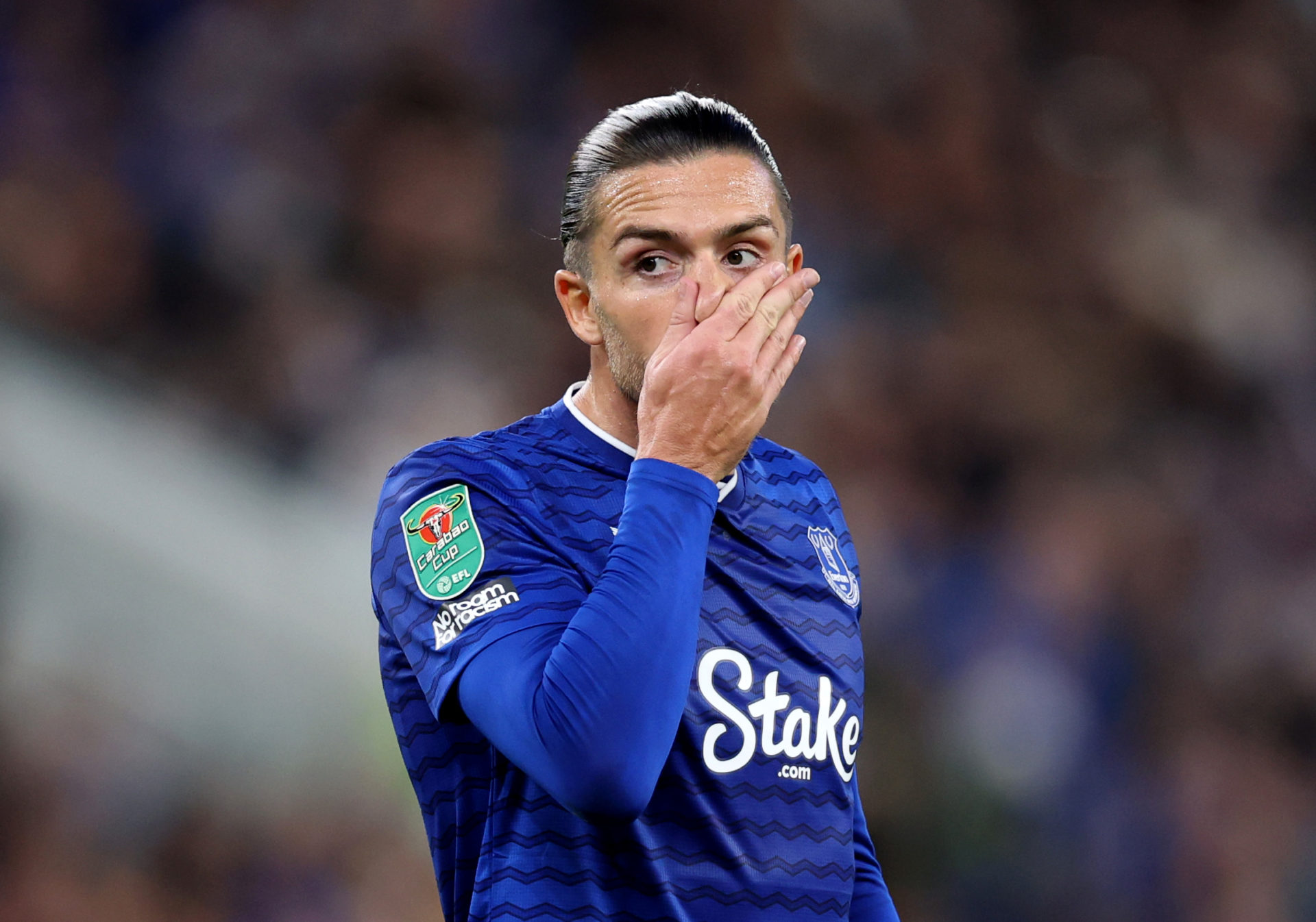Everton winger Jack Grealish.