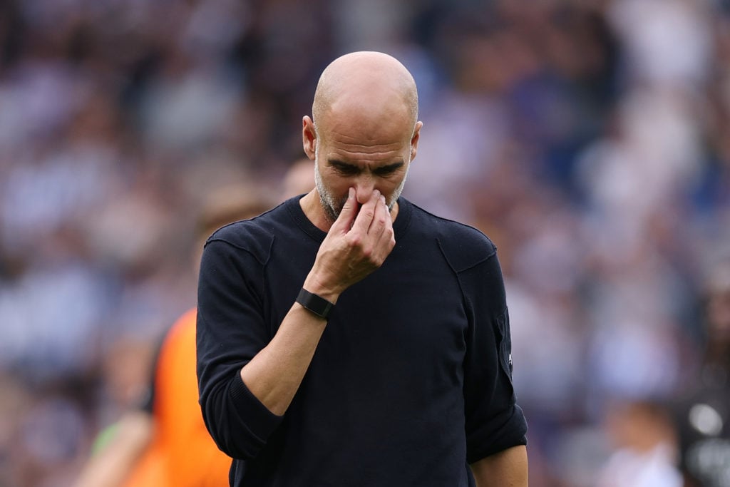Manchester City manager Pep Guardiola.