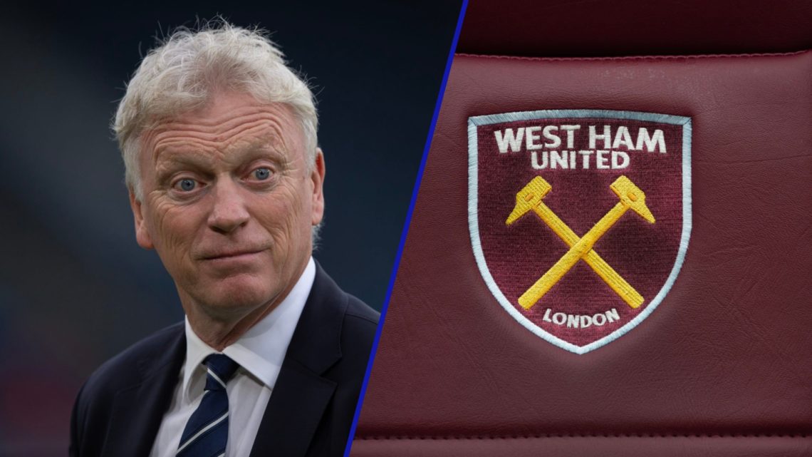 David Moyes reacts before Everton's Premier League game against Leeds United.