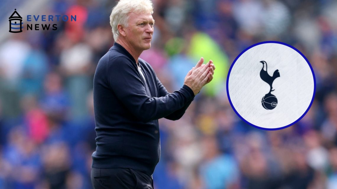 David Moyes applauds the Everton fans after their victory against Brighton & Hove Albion.