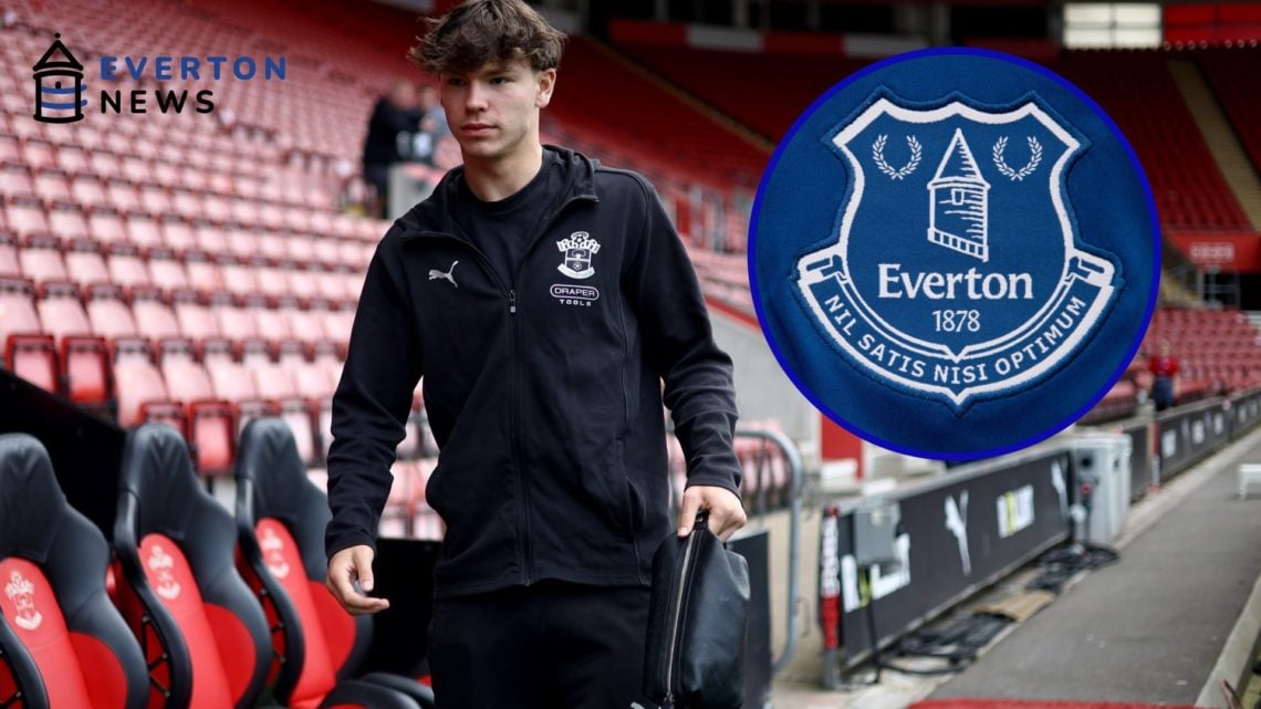 Tyler Dibling ahead of Southampton vs Fulham in the Premier League at St Mary's.