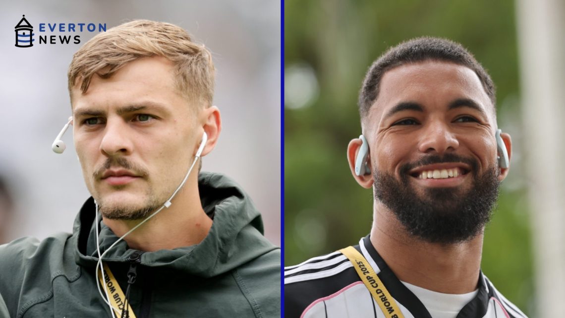 Kiernan Dewsbury-Hall prepares for Chelsea vs Paris Saint-Germain in the Club World Cup. Douglas Luiz walks out for Juventus ahead of their game ag...