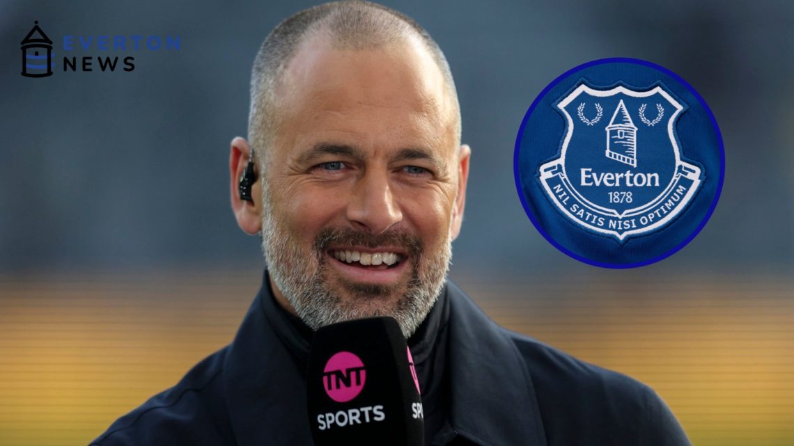 Joe Cole works as a pundit during Newcastle United's loss against AFC Bournemouth.