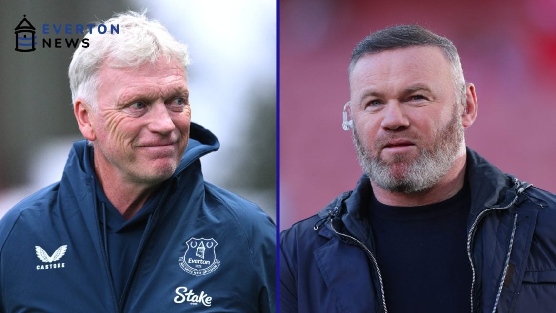 David Moyes smiles ahead of Everton's game against Accrington Stanley. Wayne Rooney works as a pundit ahead of the FA Cup final.