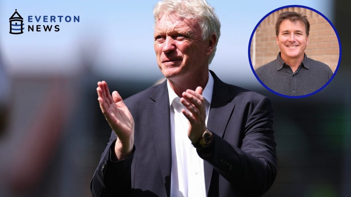 David Moyes applauds Everton fans following their game against Southampton. Dan Friedkin attends a 2019 film festival.