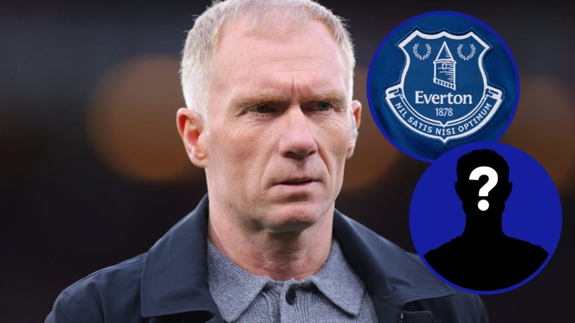 Paul Scholes works for TNT Sports as a pundit for Manchester United's Europa League game against Lyon.