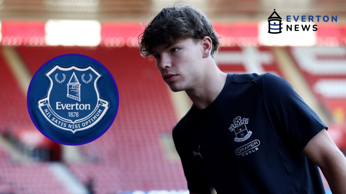 Tyler Dibling arrives at St Mary's ahead of Southampton's Premier League game against Manchester City.