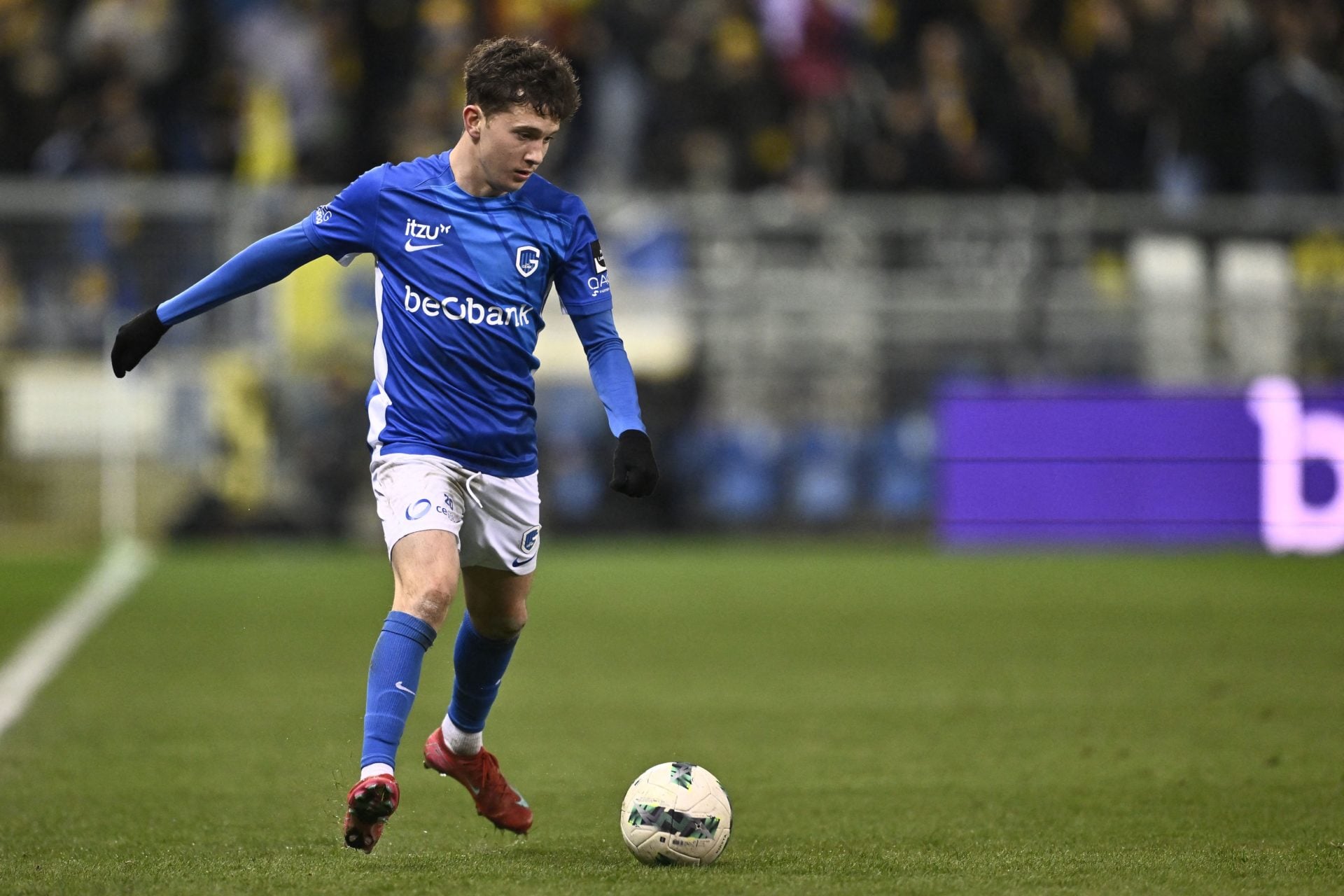 Genk playmaker Konstantinos Karetsas.