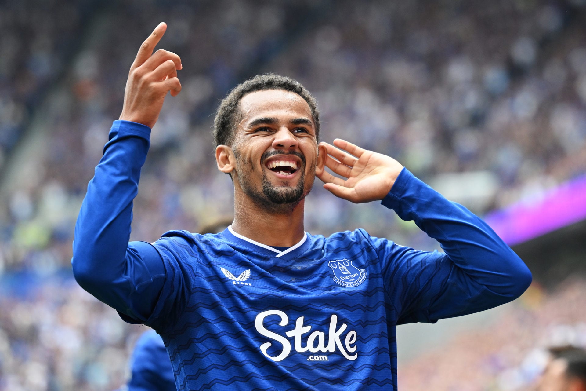 Everton star Iliman Ndiaye.
