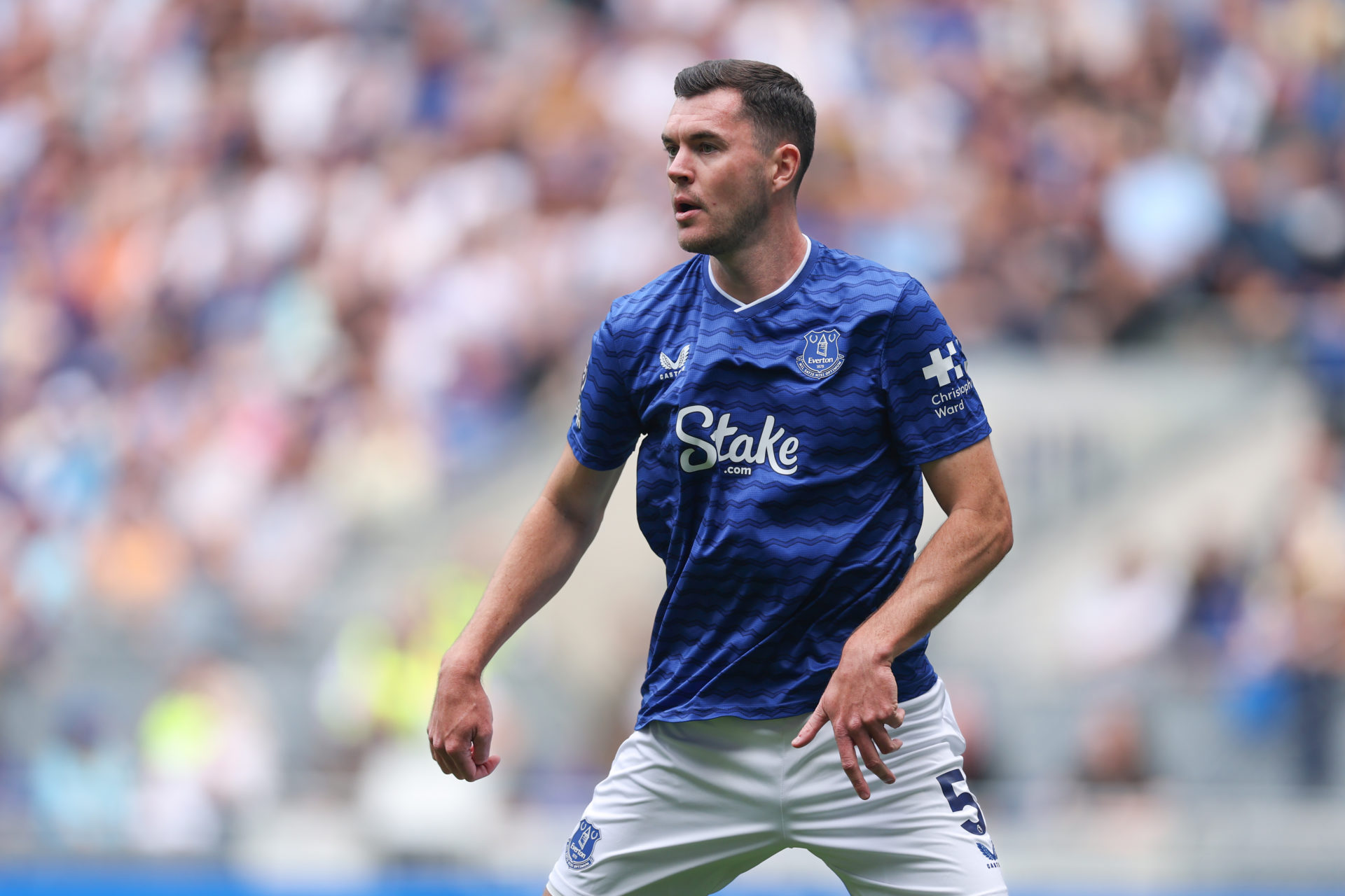 Everton defender Michael Keane.
