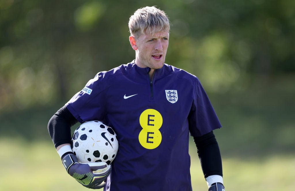 England goalkeeper Jordan Pickford.