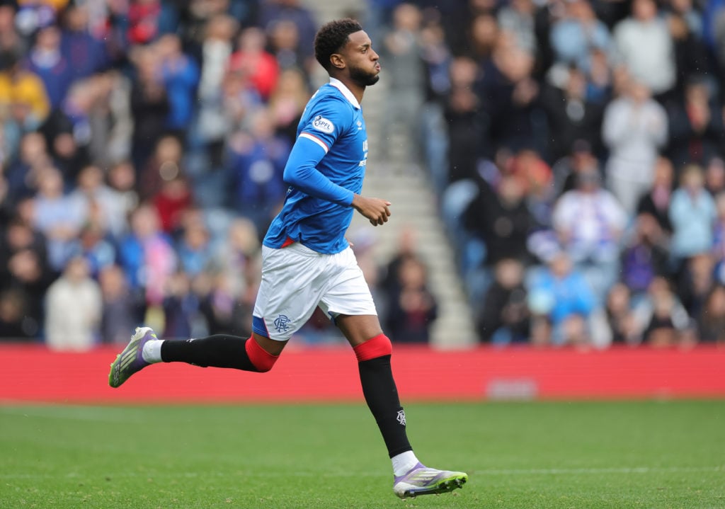 Rangers striker Youssef Chermiti.