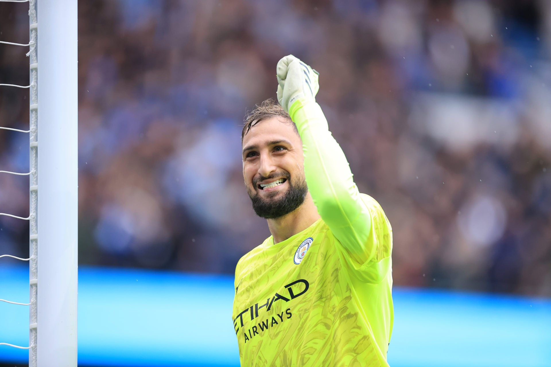 Manchester City goalkeeper Gianluigi Donnarumma.