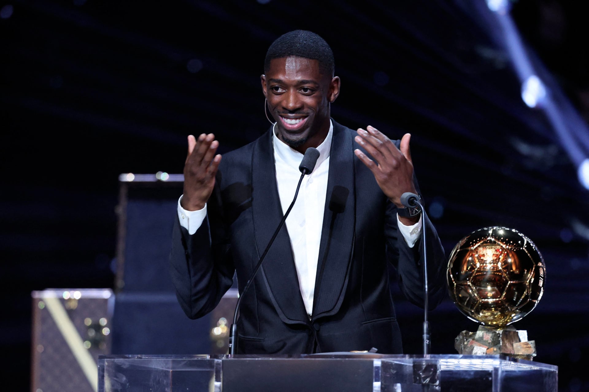 Ballon d'Or winner Ousmane Dembele.