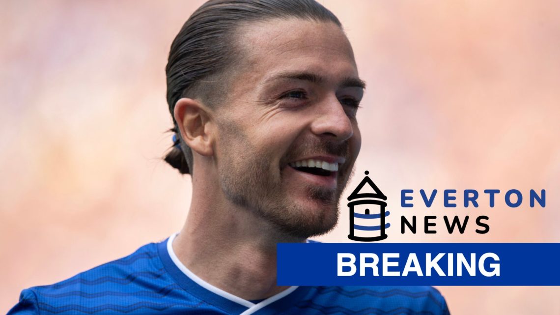 Jack Grealish all smiles as Everton beat Wolves in the Premier League.