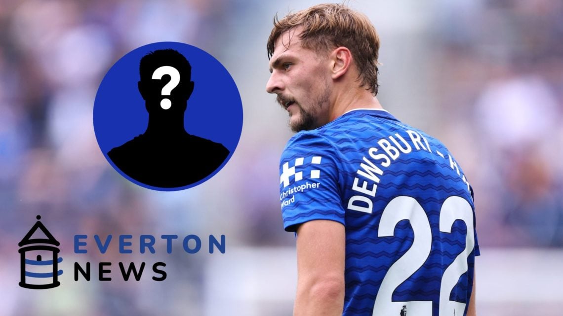 Kiernan Dewsbury-Hall plays for Everton against Brighton & Hove Albion.