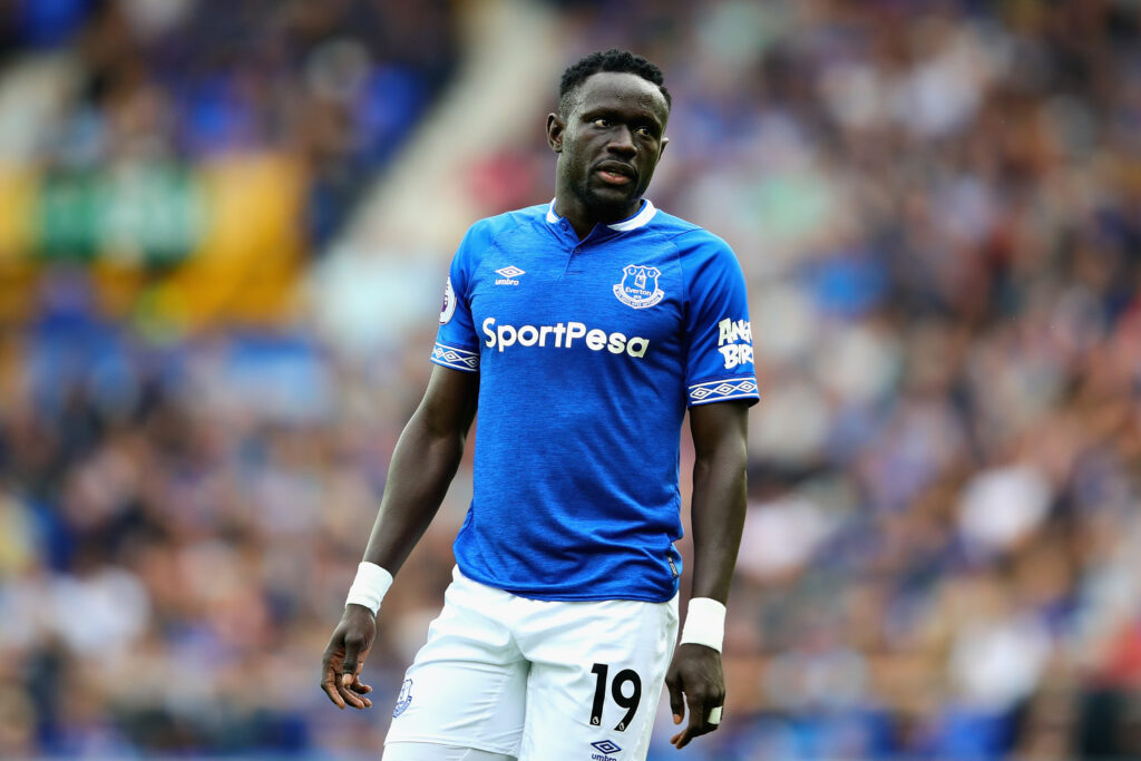 Everton striker Oumar Niasse.