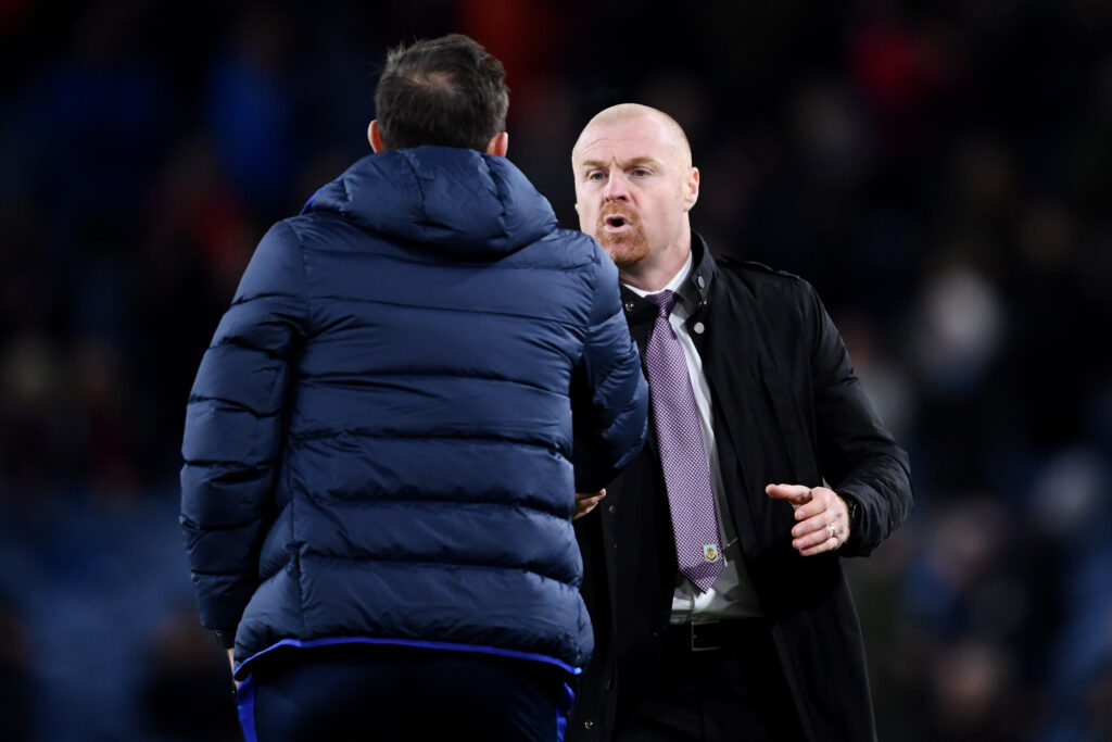 Sean Dyche and Frank Lampard.