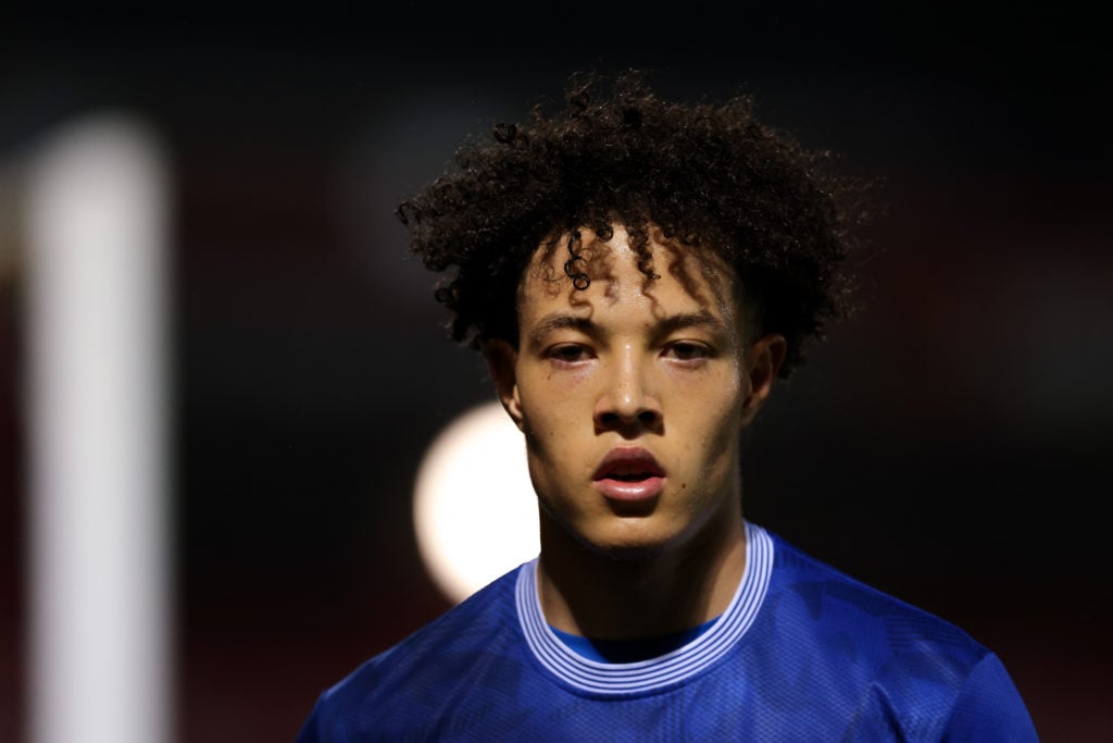 Everton youngster Isaac Heath.