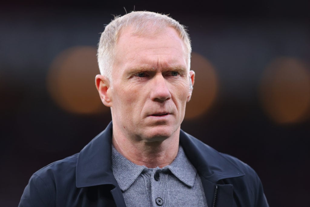 Former Manchester United midfielder Paul Scholes.