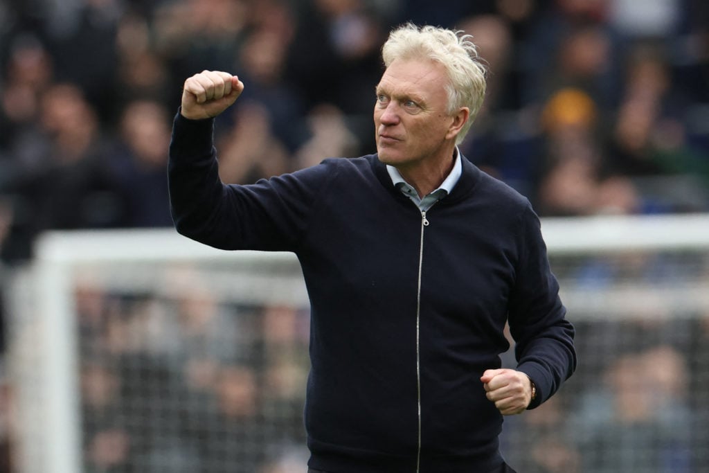 Everton manager David Moyes.