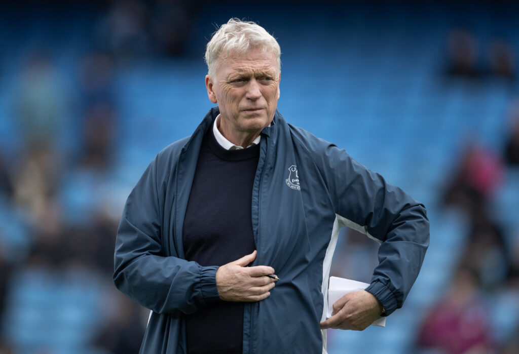 Everton manager David Moyes.