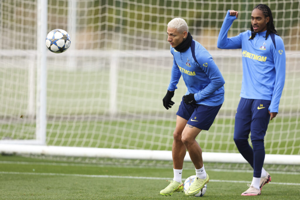 Tottenham Hotspur Training Session And Press Conference - UEFA Champions League 2025/26 League Phase MD3