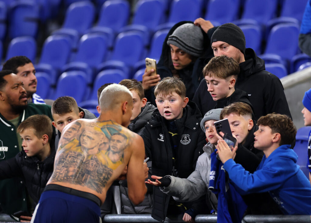 Former Tottenham Hotspur striker Richarlison.