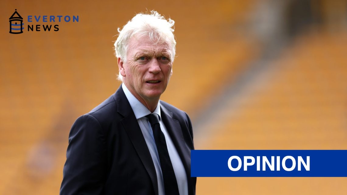 David Moyes looks at Molineux ahead of Wolves vs Everton in the Premier League.