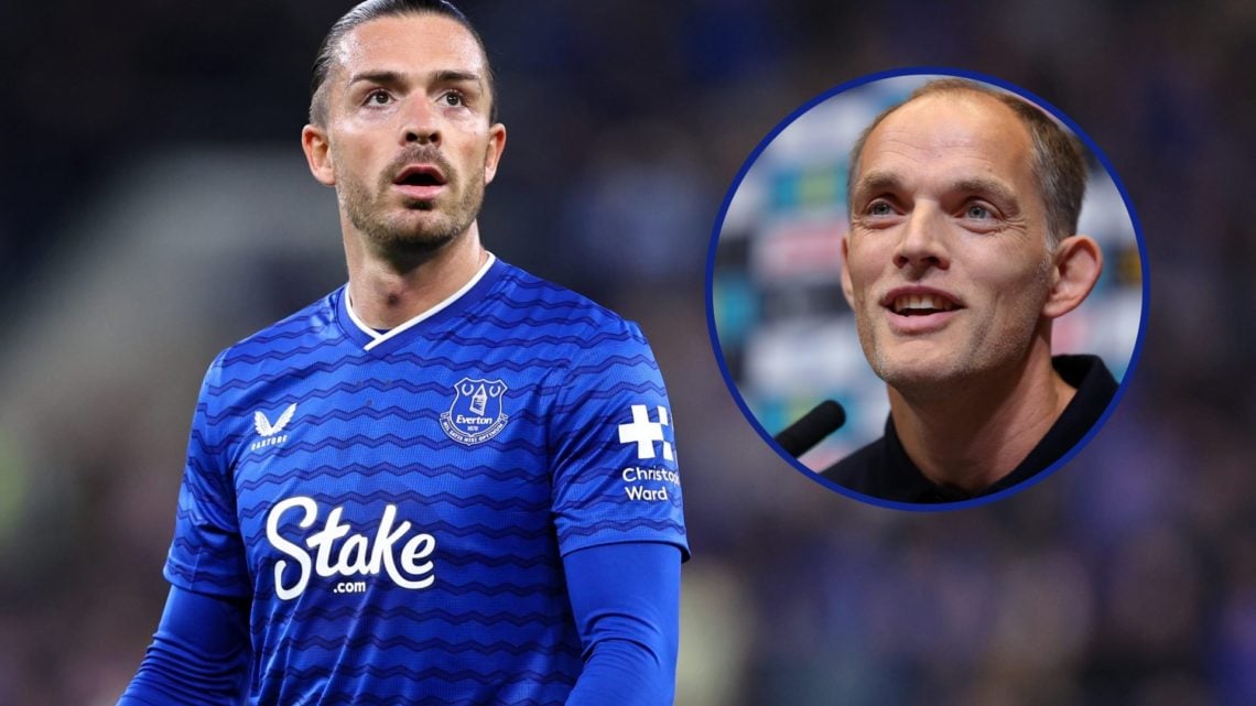 Jack Grealish reacts during Everton' draw against West Ham United. Thomas Tuchel speaks to the media from Wembley to make his England squad announc...
