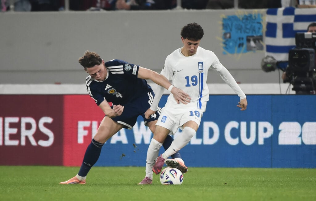 Greece playmaker Konstantinos Karetsas.