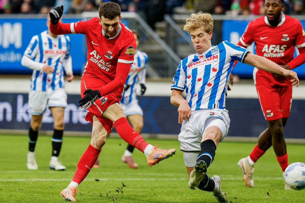 AZ Alkmaar striker Troy Parrott.