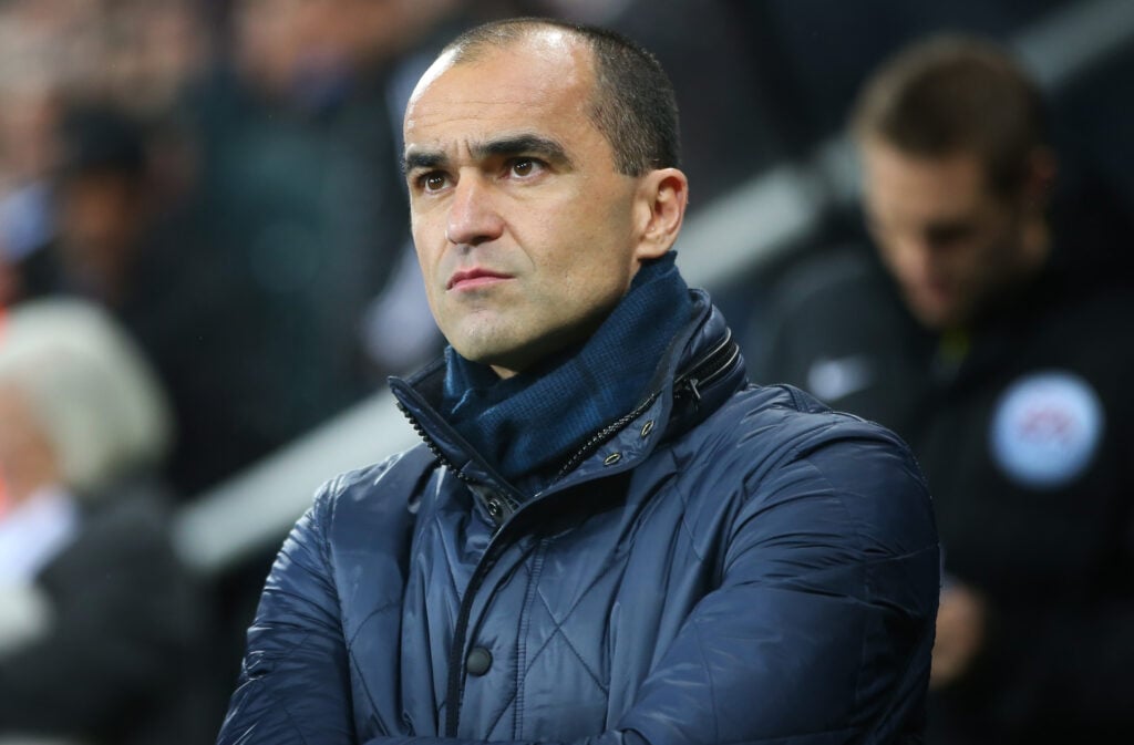 Everton manager Roberto Martinez.