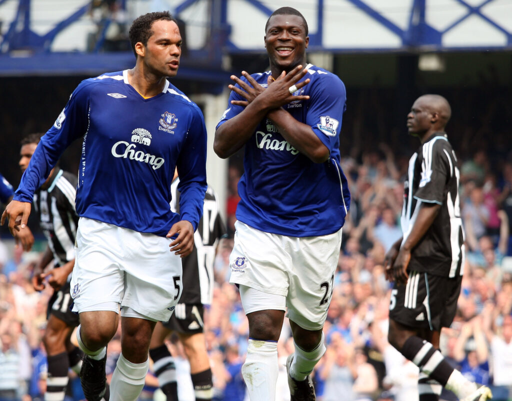 Everton striker Yakubu.