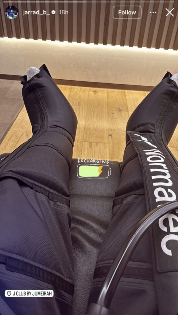 Jarrad Branthwaite shares an injury update through his social media accounts.