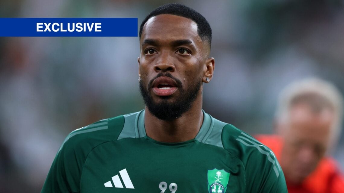 Ivan Toney reacts during Al Ahli's game against Kawasaki Frontale.
