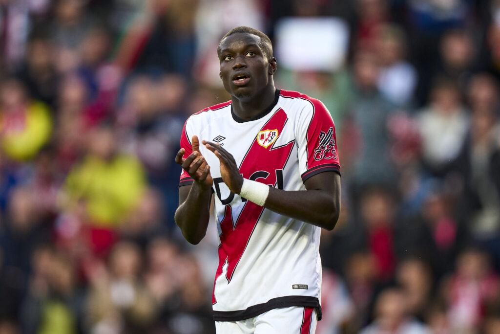 Rayo Vallecano centre-back Nobel Mendy,