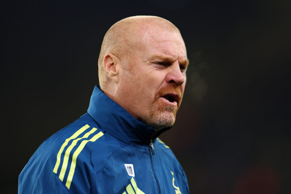 Nottingham Forest manager Sean Dyche.